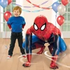 Kép 2/2 - Óriási sétáló airwalkers Pókember - Spiderman -  fólia lufi 91x91 cm 