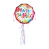 Kép 1/3 - Kerek Pinata Happy Birthday 3 színben