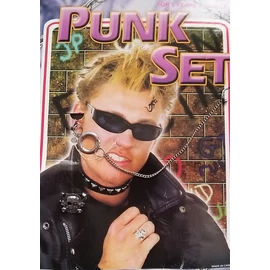 Punk ékszer szett jelmez kiegészítő