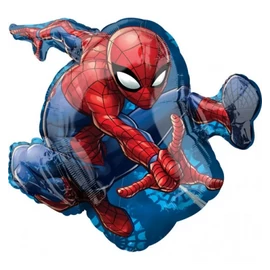 Pókember- Spiderman óriás  forma fólia lufi 73cm