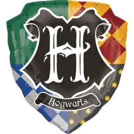 Harry Potter Hogwarts pajzs alakú fólia lufi 68 cm 