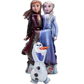 Óriási sétáló airwalkers  -Jégvarázs 2. ( Frozen 2.) -fólia lufi 147 cm 