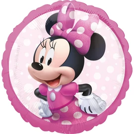 Minnie egeres rózsaszín fólia lufi 18 inch