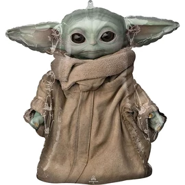 Óriási sétáló airwalkers  -Star Wars - Baby Yoda- fólia lufi 78 x78 cm 