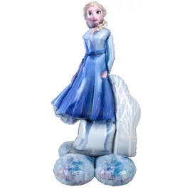 Óriási álló levegős Elsa - Jégvarázs 2. ( Frozen 2.) -fólia lufi 137 cm 