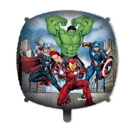 Bosszúállók -Avengers - kocka alakú fólia lufi 18 inch