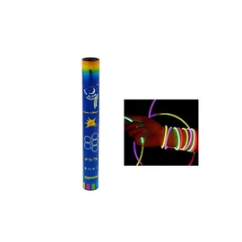 Világító karkötő 15 db -os partikellék jelmez kiegészítő szilveszterre