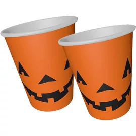 Halloween tök pohár 8 db 220 ml