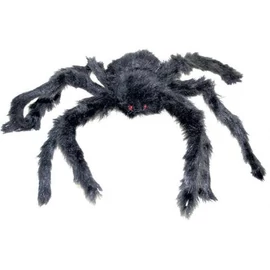 Halloween-i dekoráció szőrmés óriás pók