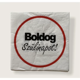 Sebességkorlátozó-Boldog szülinapot! Szalvéta