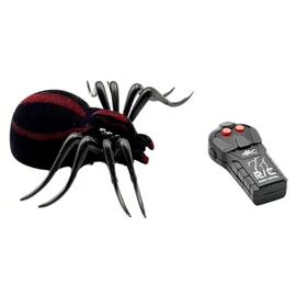 Halloween-i mászó, világító pók távirányítóval