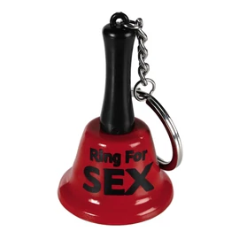 "Ring For Sex" Feliratú Csengő Kulcstartón