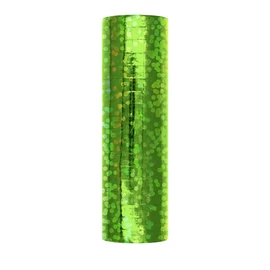 Zöld Hologramos Szerpentin - 4 m, 18 db-os