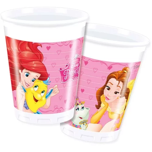 Princess Hercegnők parti pohár 8 db 200 ml