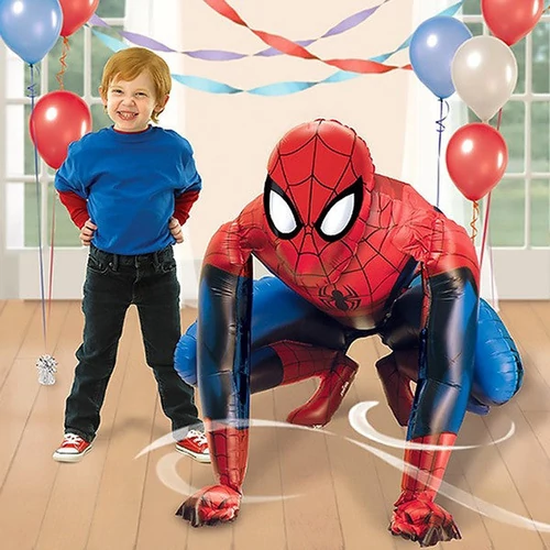 Óriási sétáló airwalkers Pókember - Spiderman -  fólia lufi 91x91 cm 