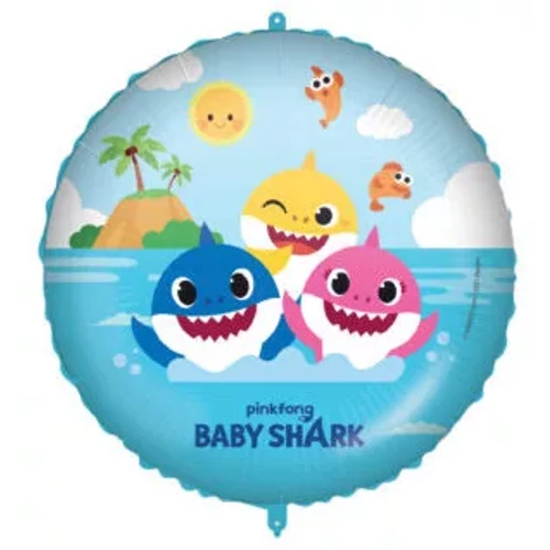 Baby shark fólia lufi 46cm