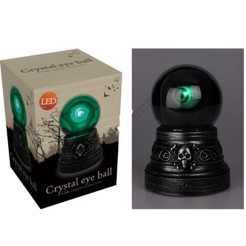 Halloween-i világító kristálygömb 