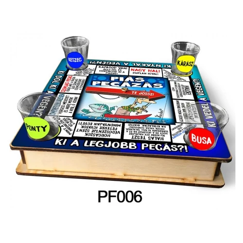 Piás pecázás Ivós társasjáték