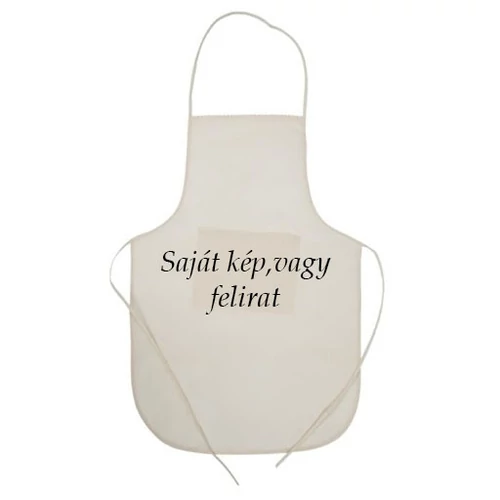 Gyerek kötény, saját képpel vagy felirattal
